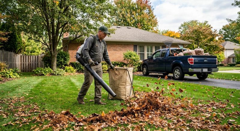 Leaf Pile Disposal